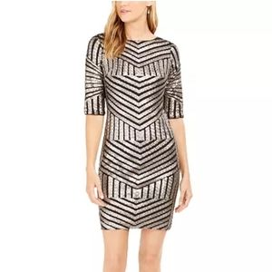 R&M Richards Sequined Sheath Dress(NWT)